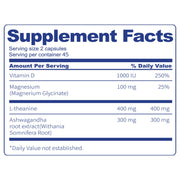 BSYS Magnesium Supplements Sleep & Anxiety Relief Aid  Muscle Relaxation Support  Heart Health & Blood Sugar Balance Formula  Cognitive Function Enhancement  Nighttime Wellness Supplement